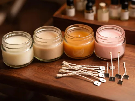 Wax and wick bench